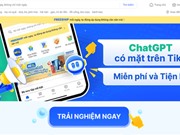 Tiki tích hợp ChatGPT miễn phí trên nền tảng để thu hút người dùng